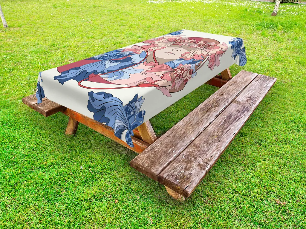 Tovaglia Surrealista ABAKUHAUS 145x210 cm - Stile Unico per Esterni
