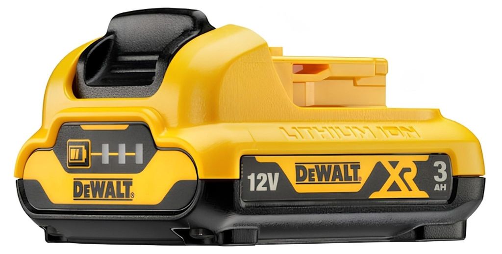 Batterie compacte XR 12V 3 Ah Li-Ion - DEWALT - DCB124-XJ Image du produit 