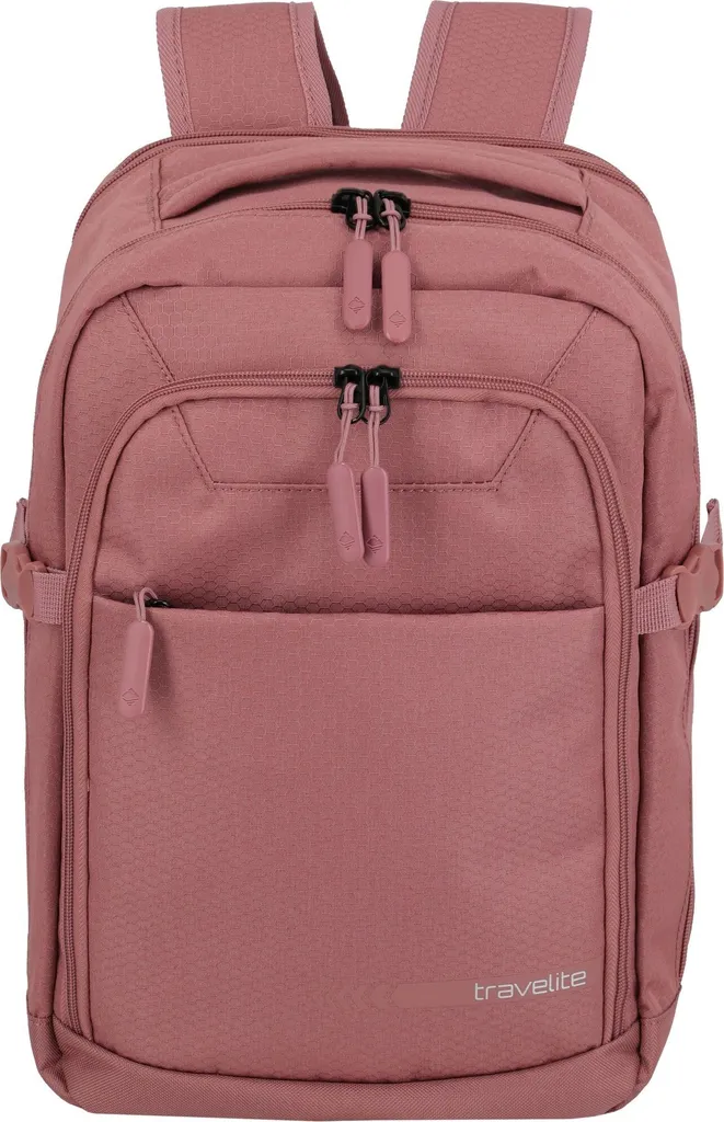 Zaino Travelite Kick Off 20L Rosé: Eleganza e Laptop Cabin Design