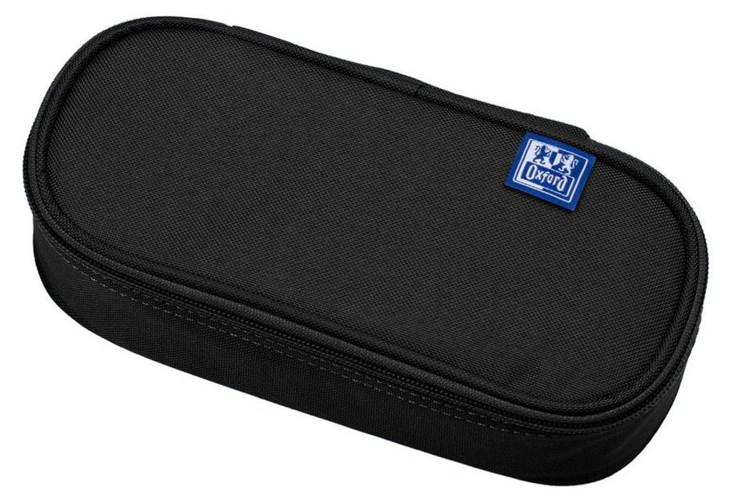 OXFORD 400183592 Schlamper oval - 23 x 11 x 6 cm, schwarz Produktbild 