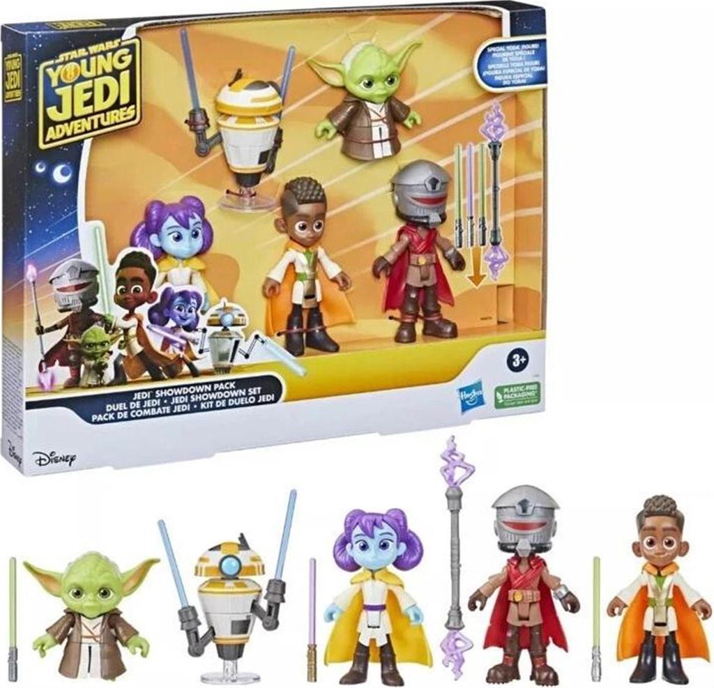Star Wars Young Jedi Adventures Jedi Showdown Figur 5er-Pack