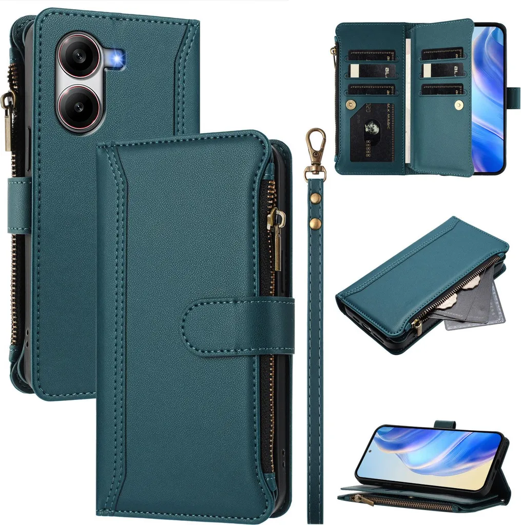 Cover Magnetica Per Xiaomi Redmi Turbo 4 / Poco X7 Pro - Custodia Satinata Traslucida Antigraffio - Anti-impronta Con Ricarica Wireless - Nero