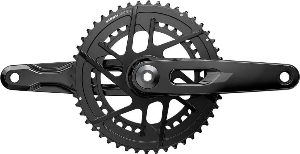 Pédalier double plateaux Sram Rival AXS DUB Argent 160mm 48/35 - 2