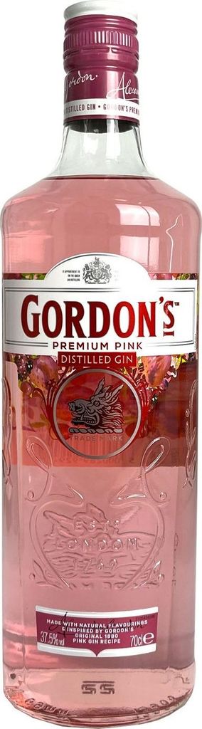 Gordon's Pink Gin, Premium destilliert, 37,5% vol, 700 ml Produktbild 