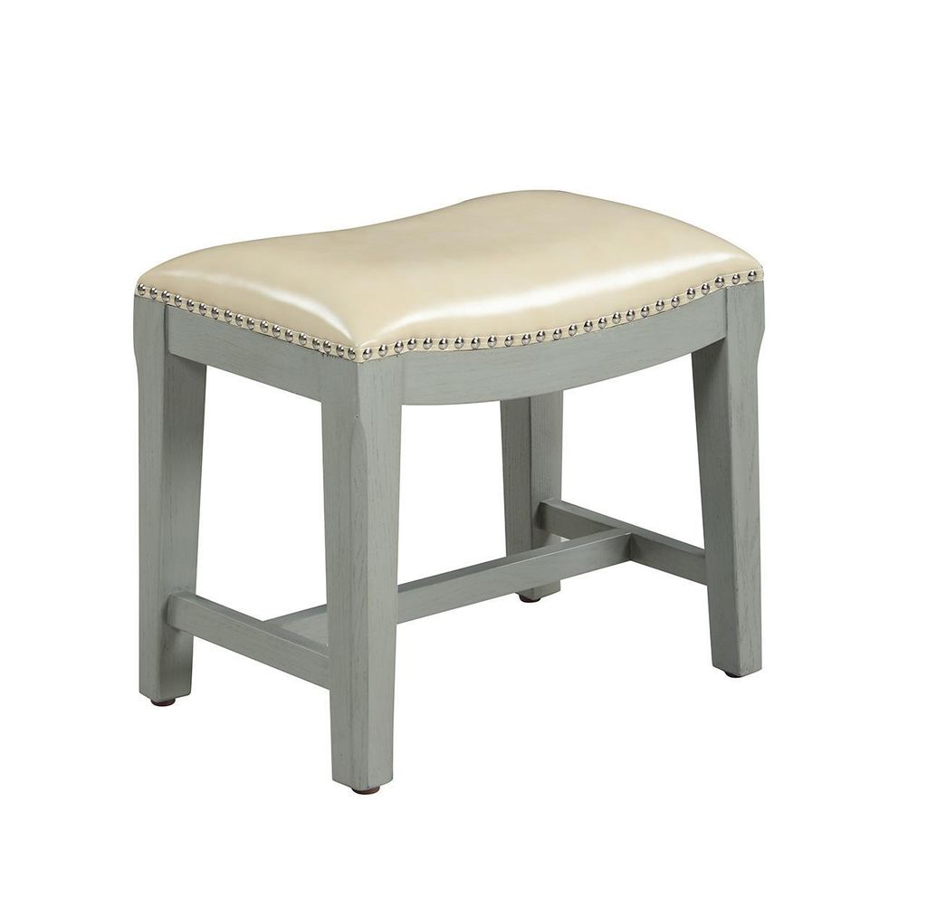 Hocker Bank Beistellhocker Ottomane Couch Leder Sitz Neu Fußhocker Polster Neu