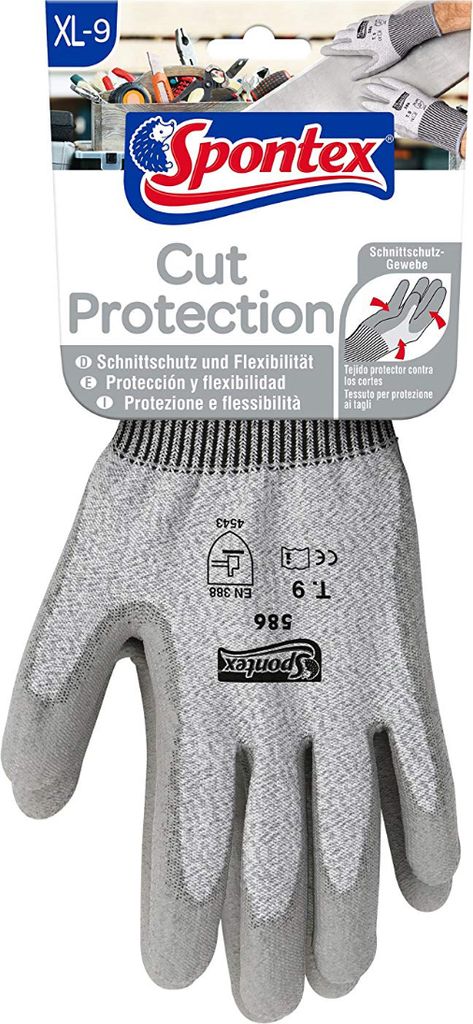 Mapa Spontex Cut Protection Arbeitshandschuhe Größe XL Schnittfest