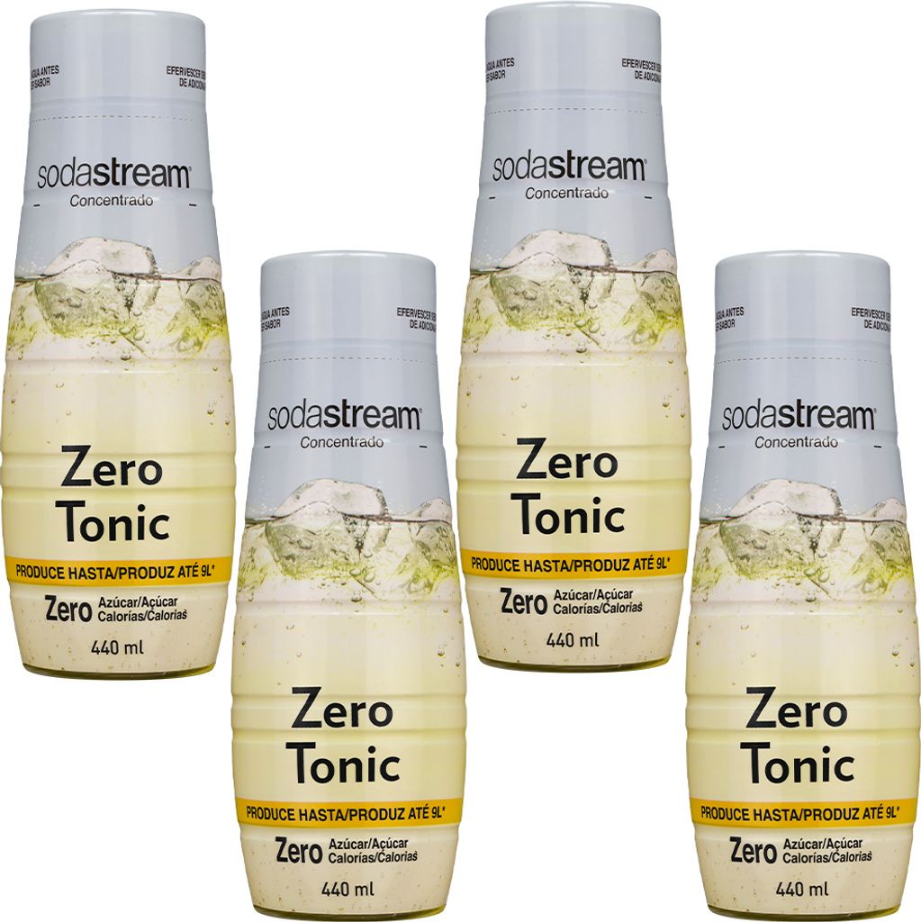 SodaStream Tonic Zero sciroppo 440ml, 4 pezzi Immagine del prodotto 