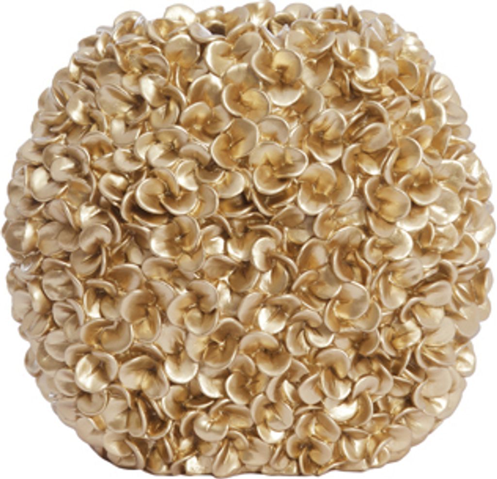 Light & Living - Vase PHYLIA - 31,5x17x28cm - Gold Produktbild 
