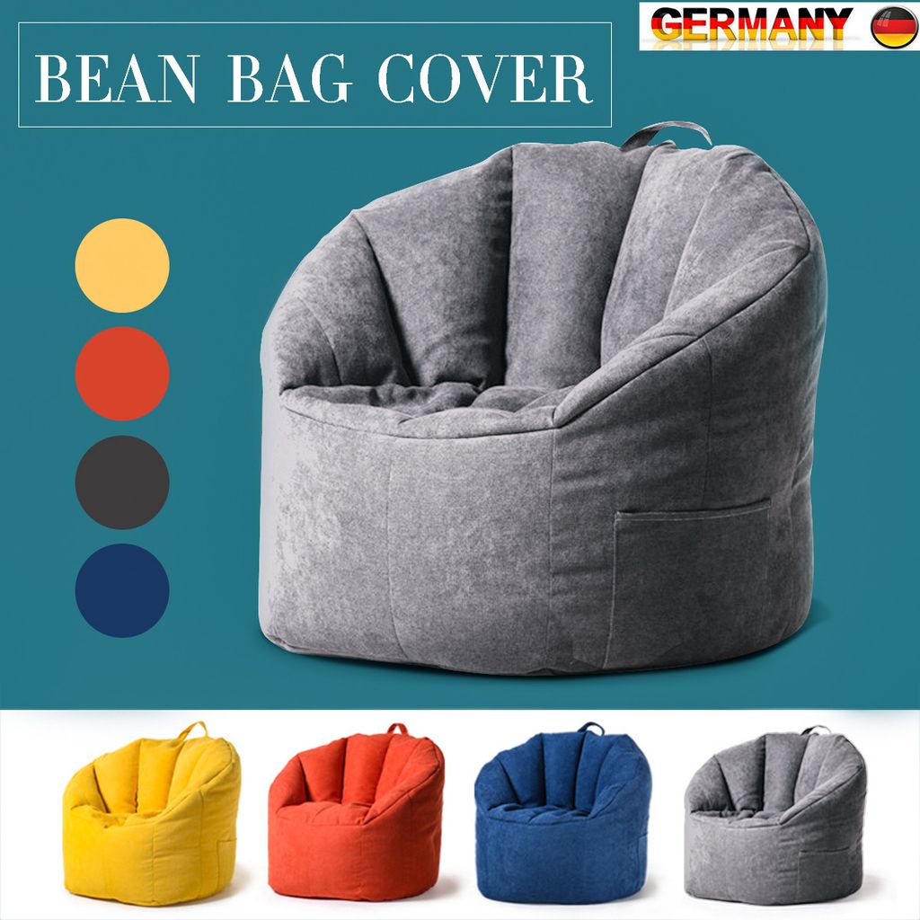 Bean Bag Covers Ohne Füllung Für Kissen Plüschtiere Decken Sitzsack für Kinder und Erwachsene