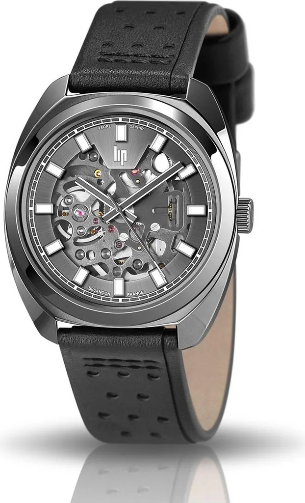 Montre Lip Homme Noir Lip-671381 - Finissez-en avec les Montres Fragiles