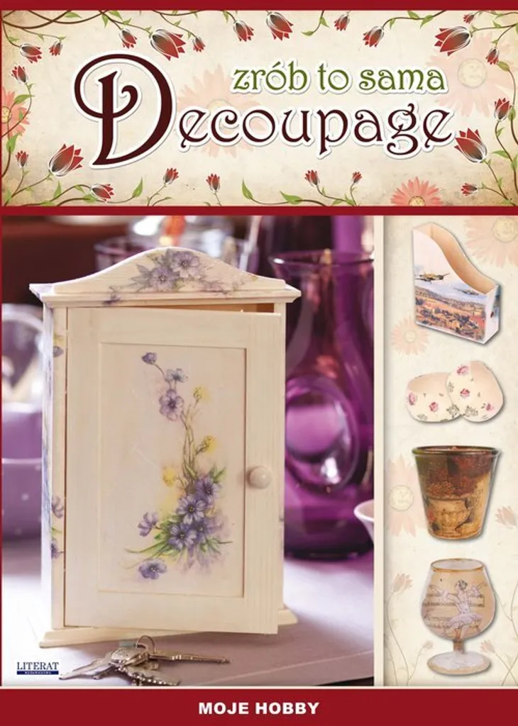 Manuel de Loisirs Créatifs Découpage DIY - Édition Agnieszka Zientek
