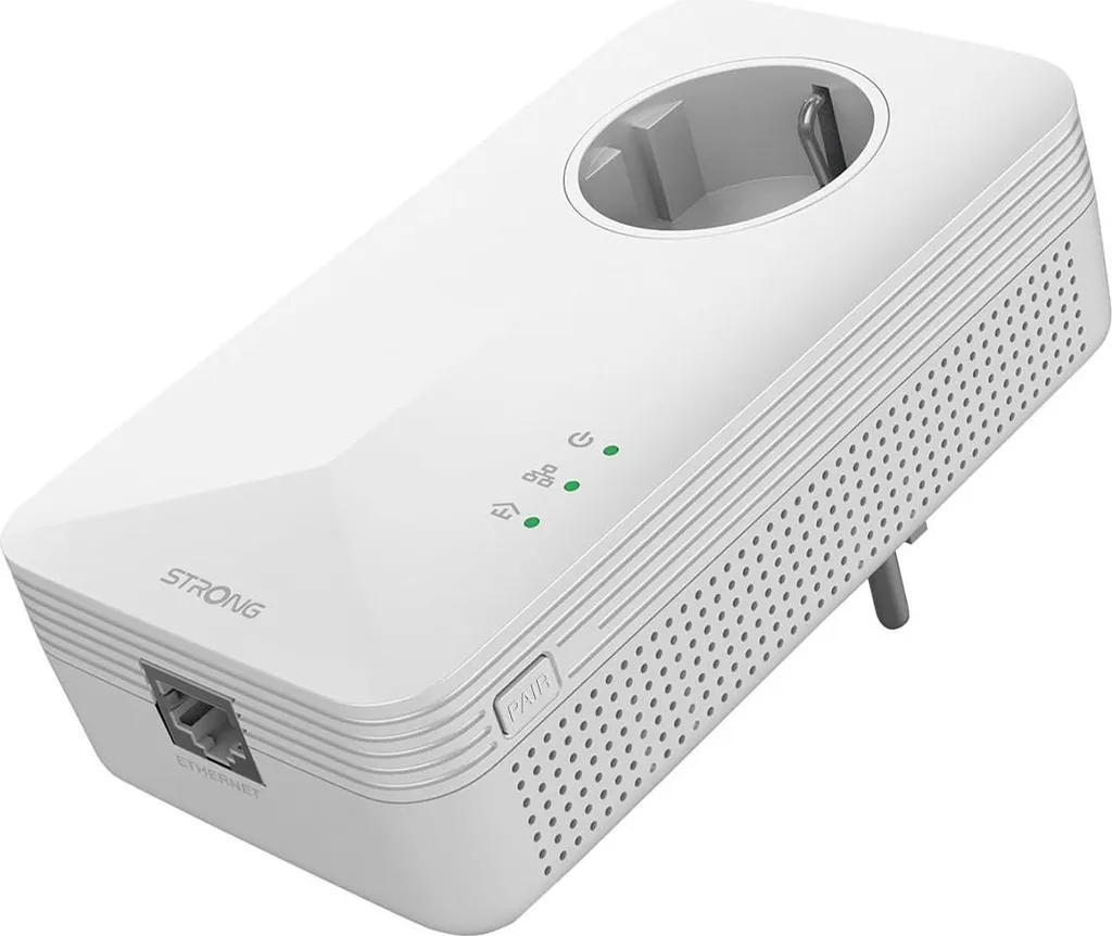 Strong POWERL1000TRIEUV2 CPL Gigabit 1000 avec prise de terre EU - 2