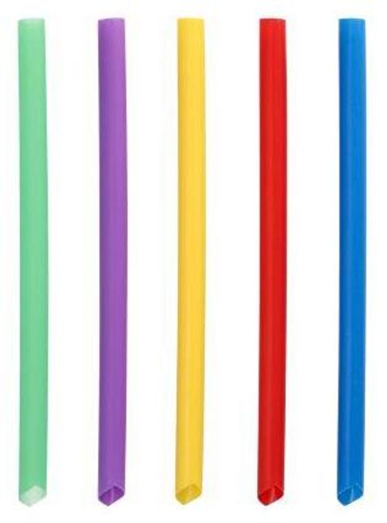 Mehrweg-Bubble Tea Halme PP Ø 12 mm · 20 cm farbig sortiert Produktbild 