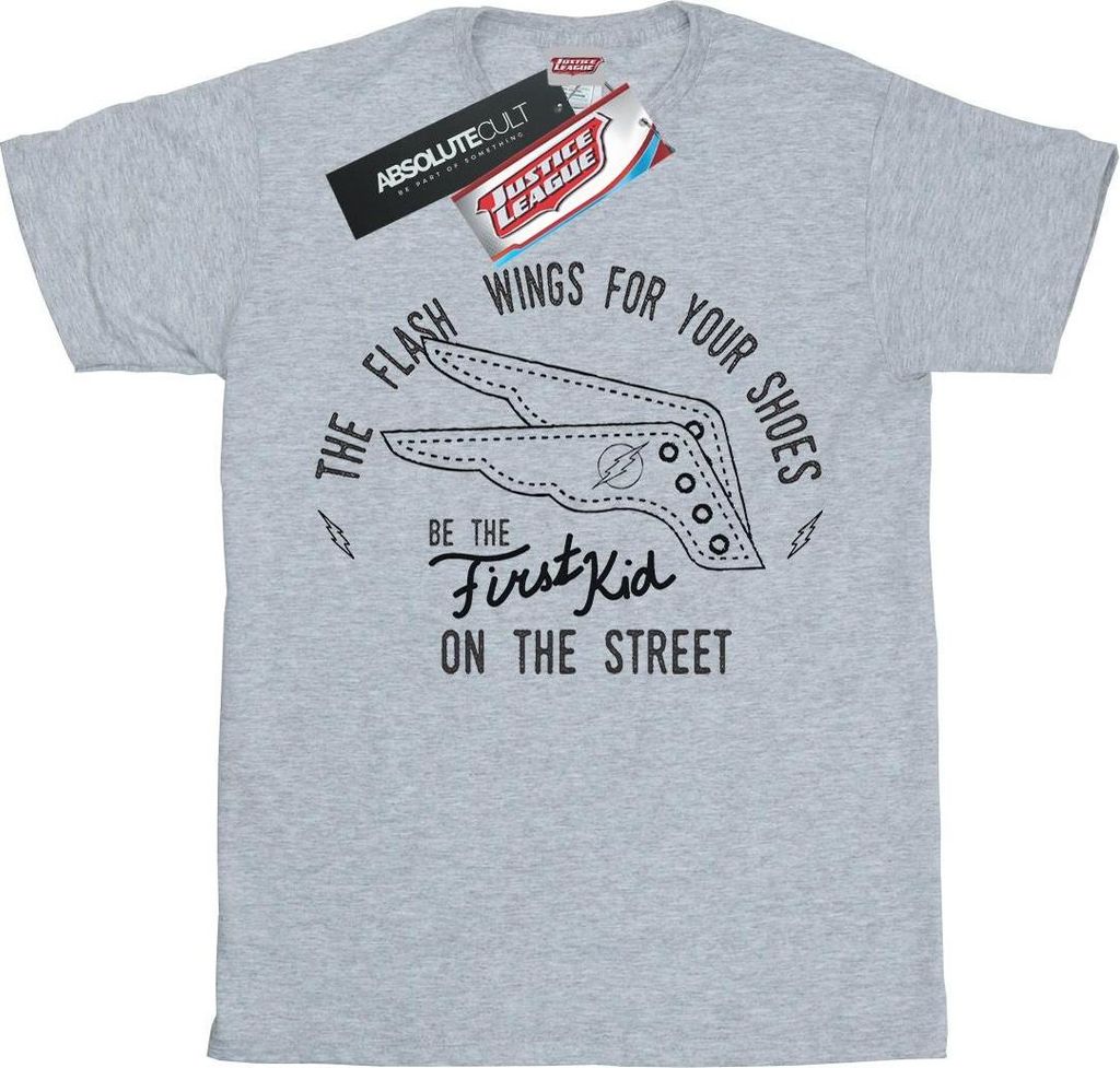 DC Comics - T-Shirt für Jungen BI21624 (116) (Grau)