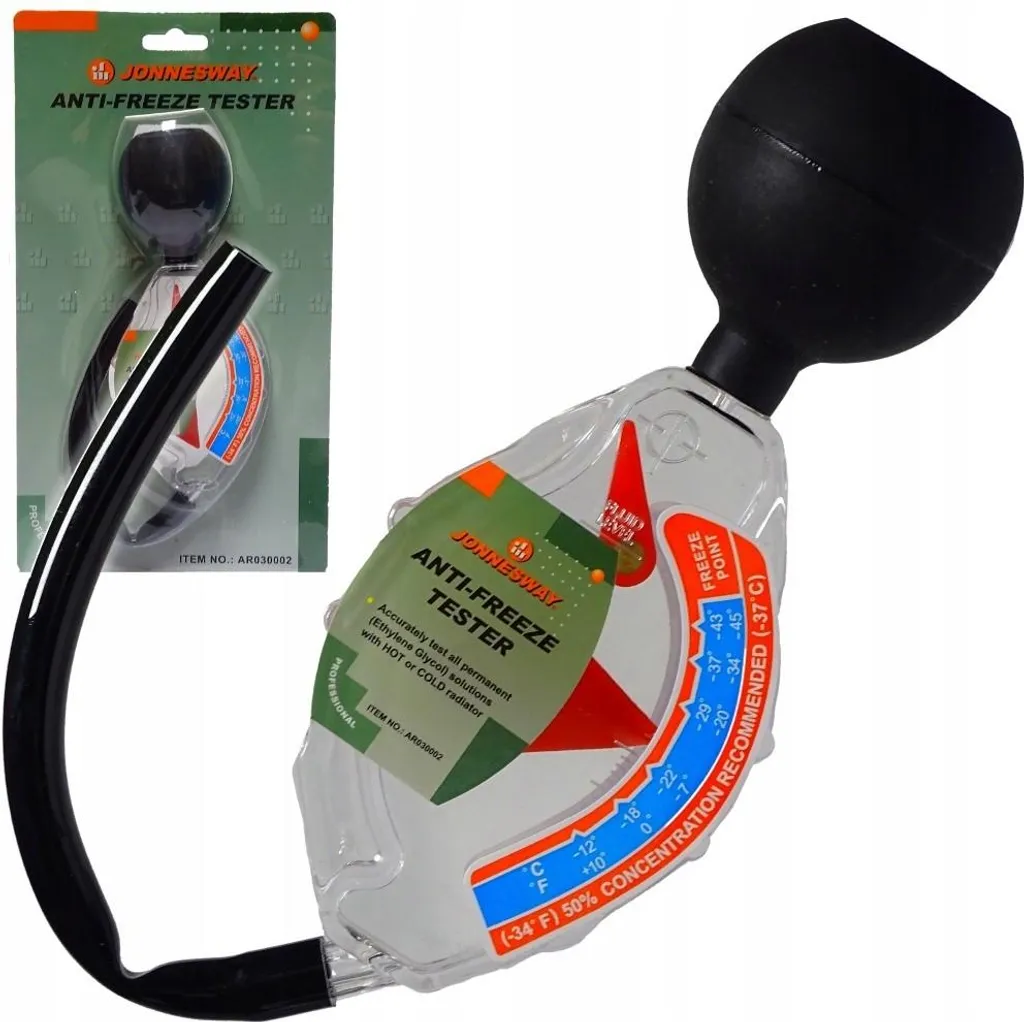 Tester del refrigerante Jonnesway ar030002