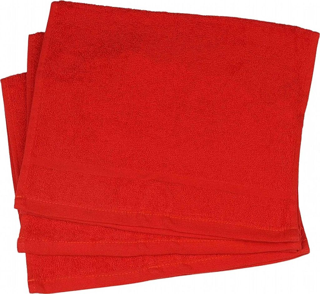 Asciugamano Classic piccolo rosso 30x50 cm, 100% cotone Immagine del prodotto 