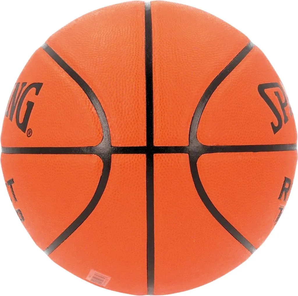 Ballon de basket Spalding React TF250 durable taille 6 orange - 9