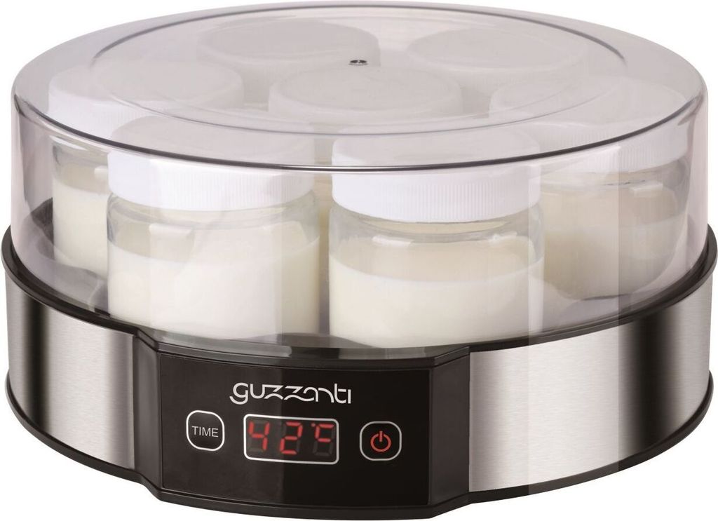 Guzzanti GZ-705, 1,33 l, Schwarz, Edelstahl, Transparent, Produktbild 