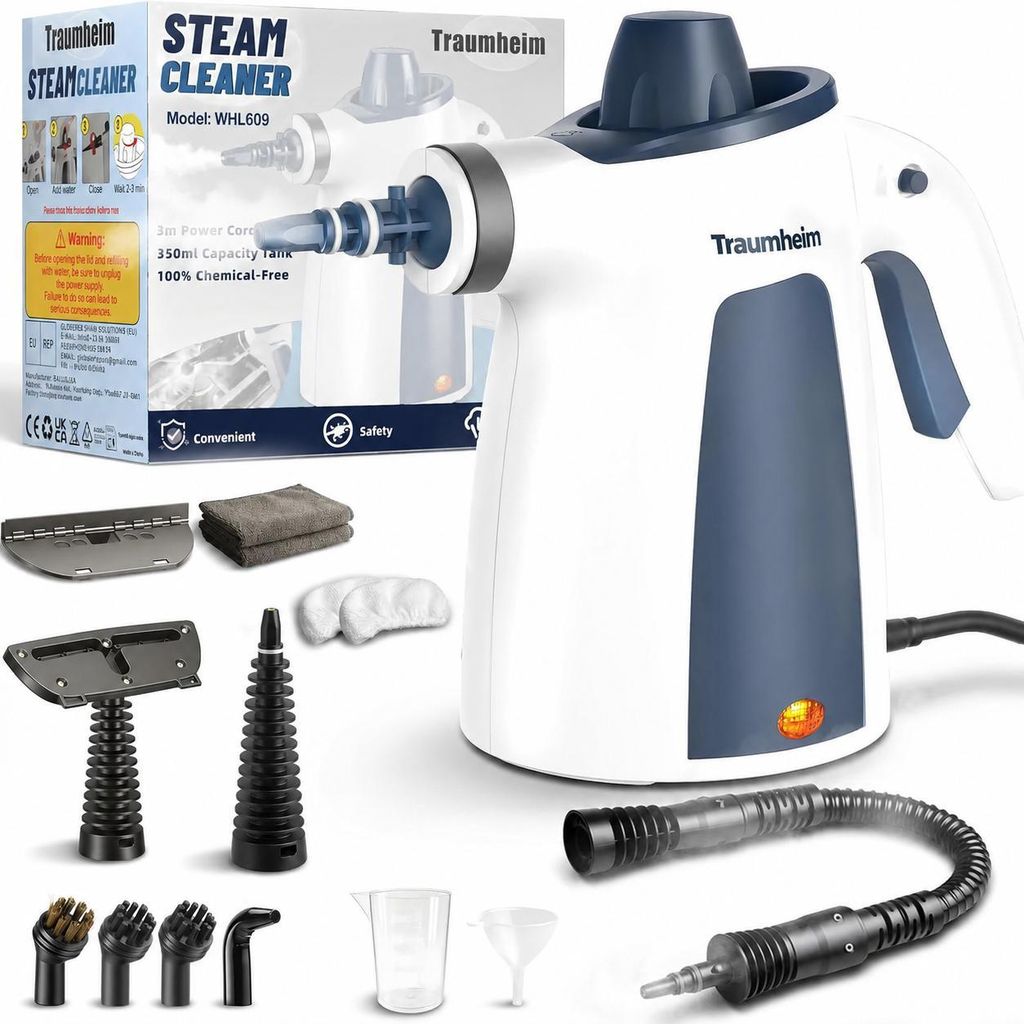 1200W Dampfreiniger mit Druck fur mehrere Oberflachen, Produktbild 