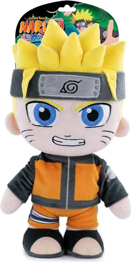 Peluche Naruto Uzumaki 27 cm - Idée Cadeau Manga et Déco de Chambre Fan