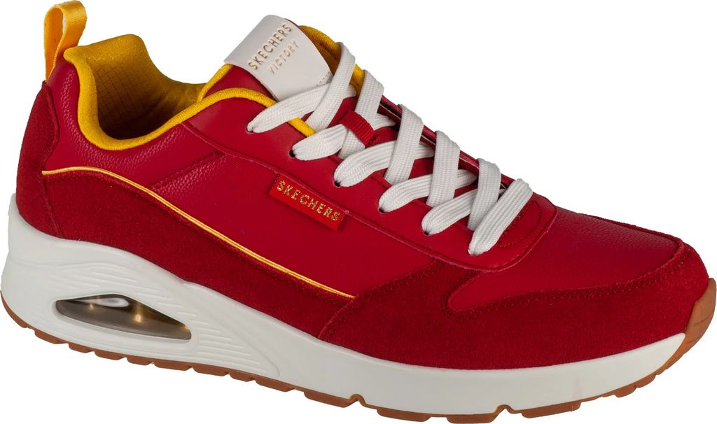 Skechers Uno - Victory Pack 183913-RDYL, Sneaker, Herren, Rot