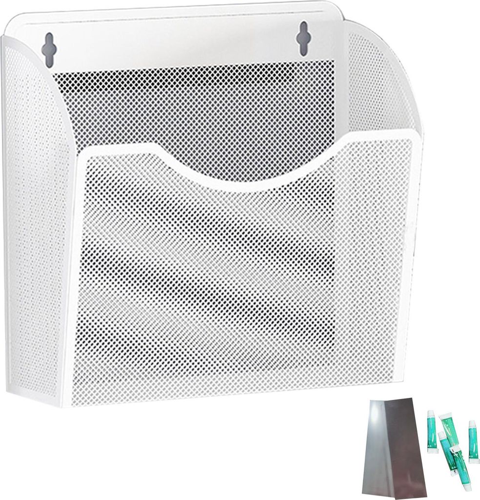 Magnetischer Stifthalter, Aufbewahrungskörbe aus Metalldrahtgeflecht mit starken Magneten, Kühlschrank-Seiten-Organizer für Kühlschrank-Whiteboard