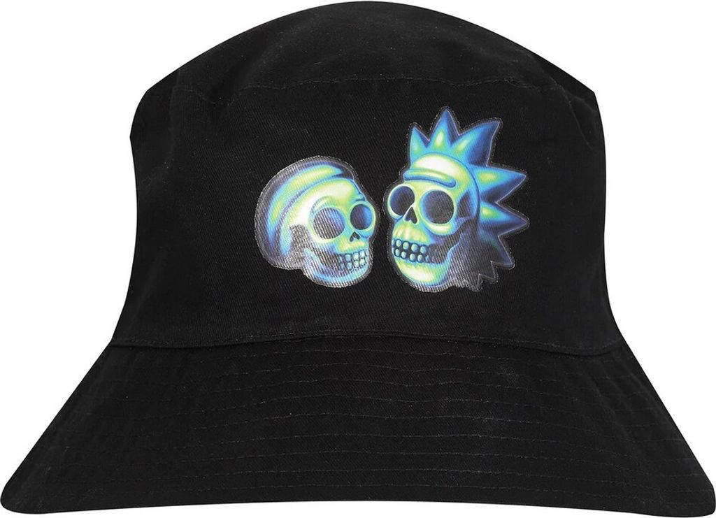 Rick And Morty - Schlapphut wendbar HE3266 (Einheitsgröße) (Schwarz)