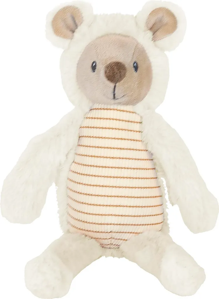 Doudou Lama Lowi Happy Horse 28cm - Peluche Écru Douce pour Bébé