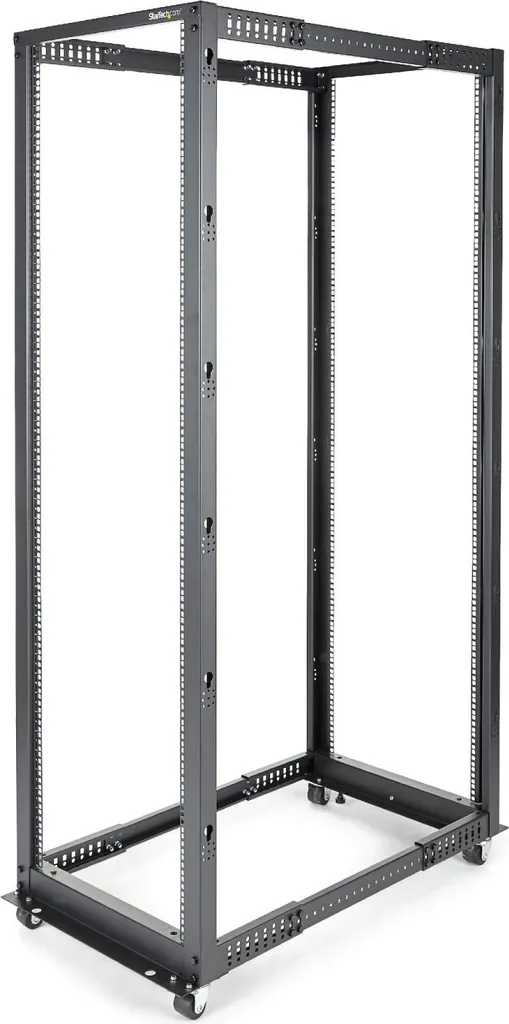Rack 42U Antichauffe - Baie Informatique Ouverte à Profondeur Réglable