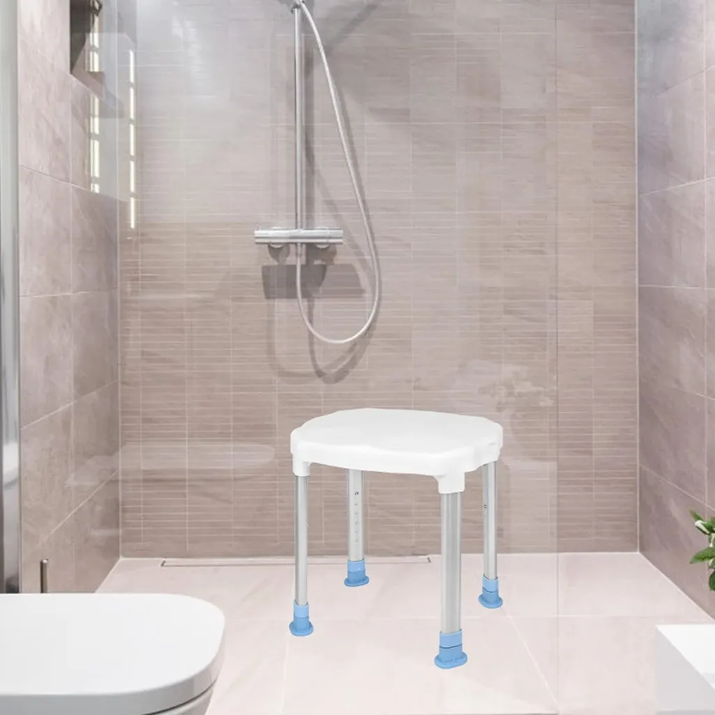 Aide à la douche pour seniors et PMR - Tabouret réglable et sécurisé - 7