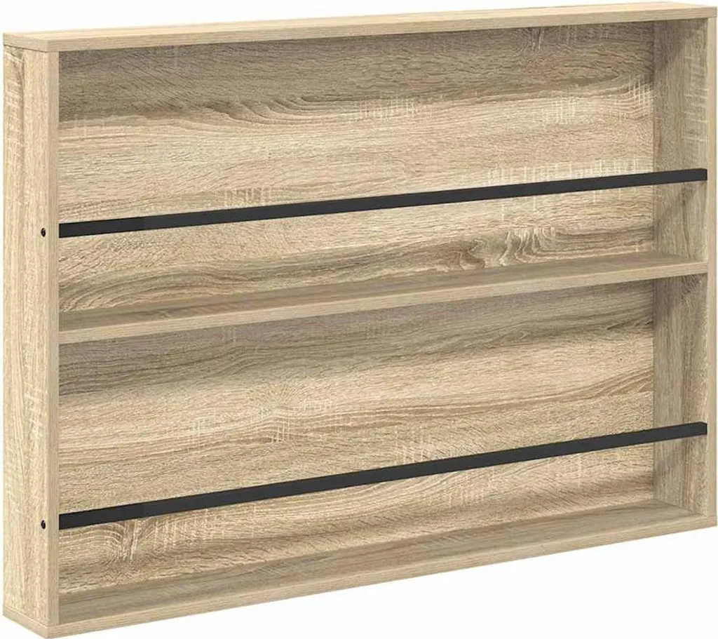 Libreria Sospesa SYFAX™ Rovere Sonoma 100x70 cm | Ideale Famiglie