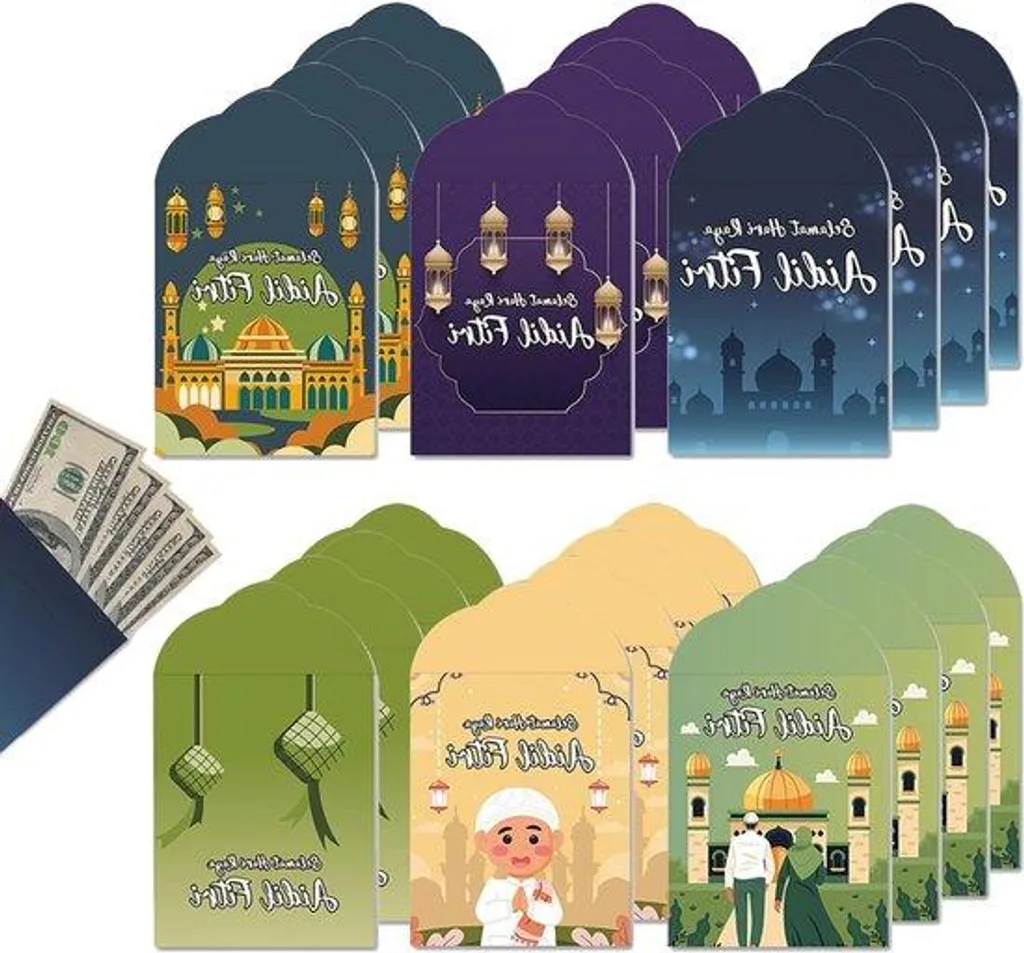 Finissez-en avec les enveloppes blanches - 24 Pochettes Argent Aïd - 2