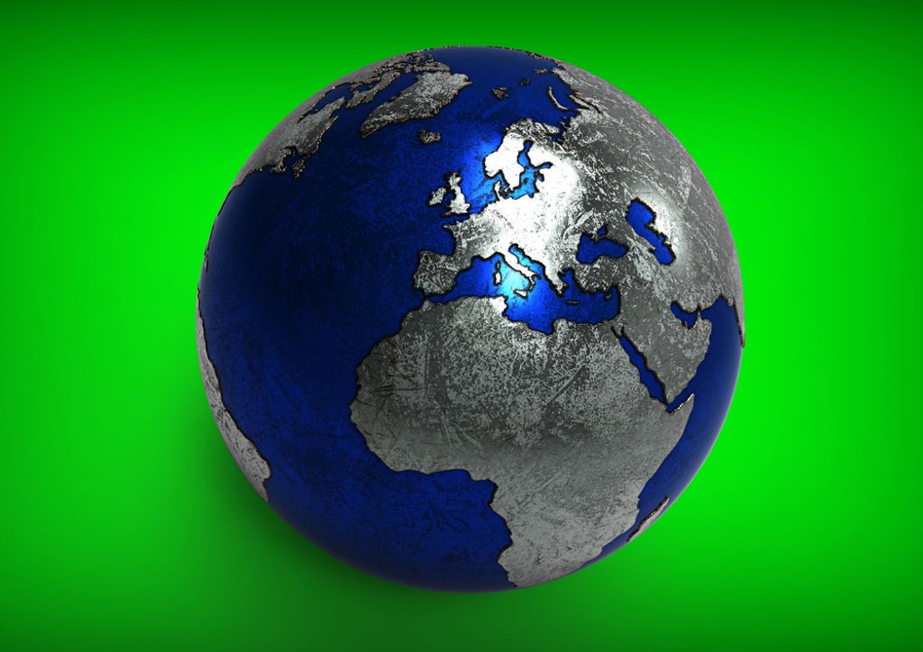 hansepuzzle 80175 - Weltkugel Puzzle, 260 Teile, Hintergründe, 41,0 x 28,0cm mit hochwertiger Aufbewahrung, Kartonbox & Beutel