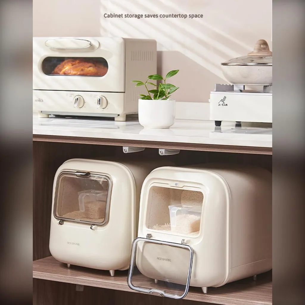 Distributeur de Riz Automatique pour une Cuisine Propre et Rangée - 6