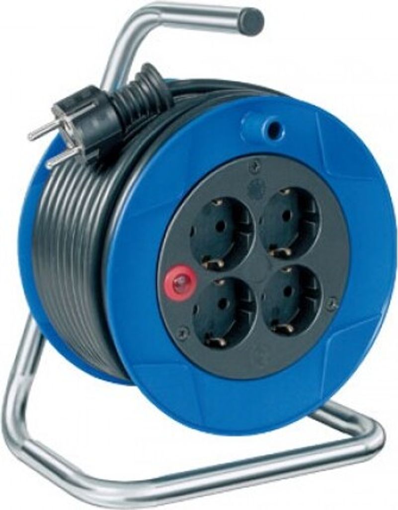 Kabeltrommel 180 blau 15m