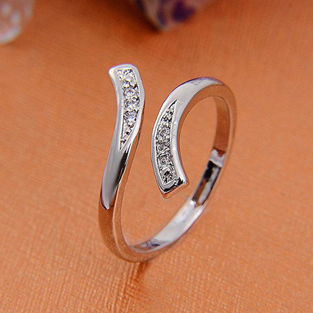 Hot Fashion Charm Damen-Ring aus natürlichem Produktbild 