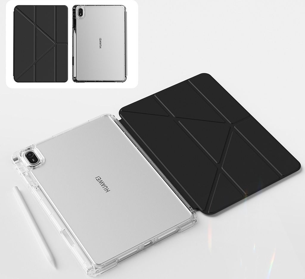 INF Y-Fold Standhülle für Tablets - Schwarz Modell 9