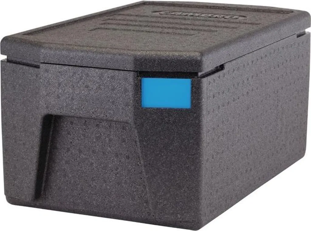 Contenitore da trasporto Cambro Cam GoBox a caricamento dall'alto con maniglie grandi e 46 litri