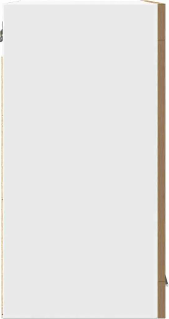 Pensile da Cucina Lyon Rovere Artisan 60cm: Eleganza con Vetro - 5