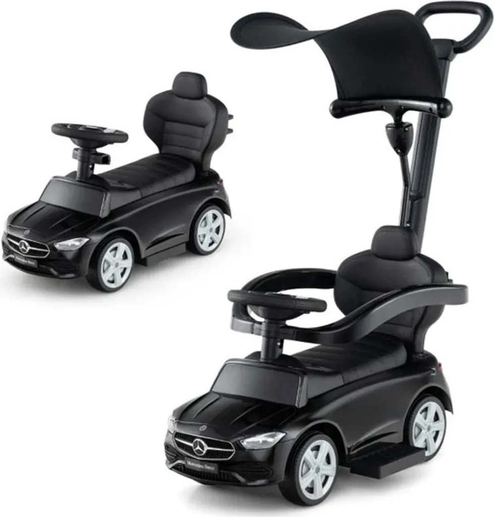 Trotteur Mercedes TQ10365DK avec effets sonores et capote ajustable