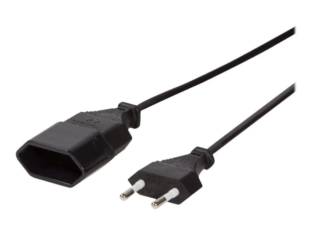 LogiLink CP124 Prolunga Eurospina 3m Nera | Cavo di Rete Certificato