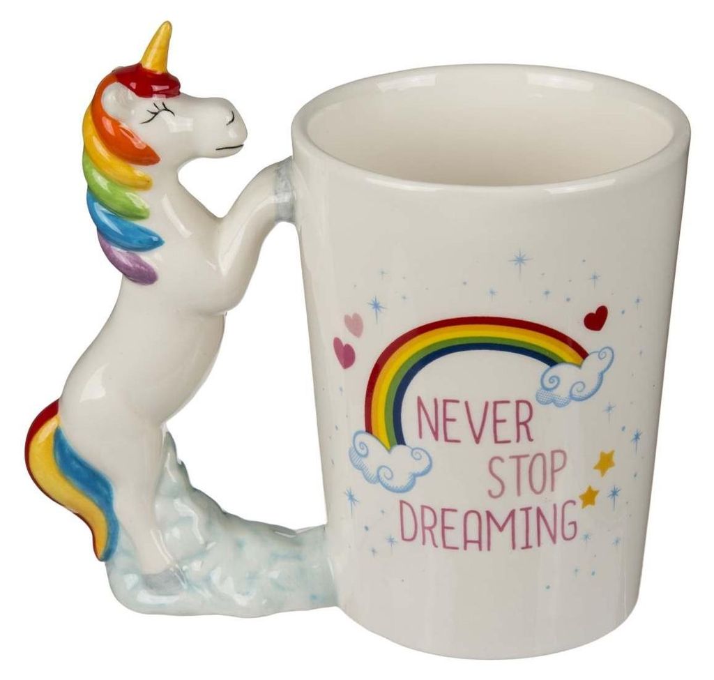 Einhorn Keramik Tasse OOTB 78/8272 - Fantasie Becher Produktbild 