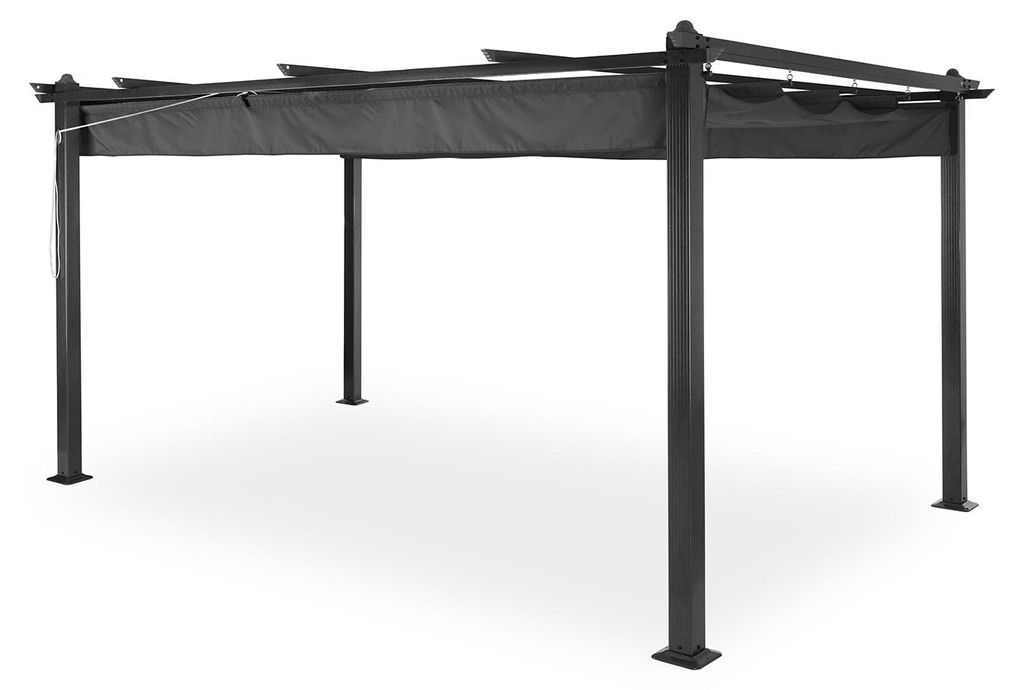 Blumfeldt Pavillon 3x4m, Rostfreier Metall-Pavillon mit Produktbild 