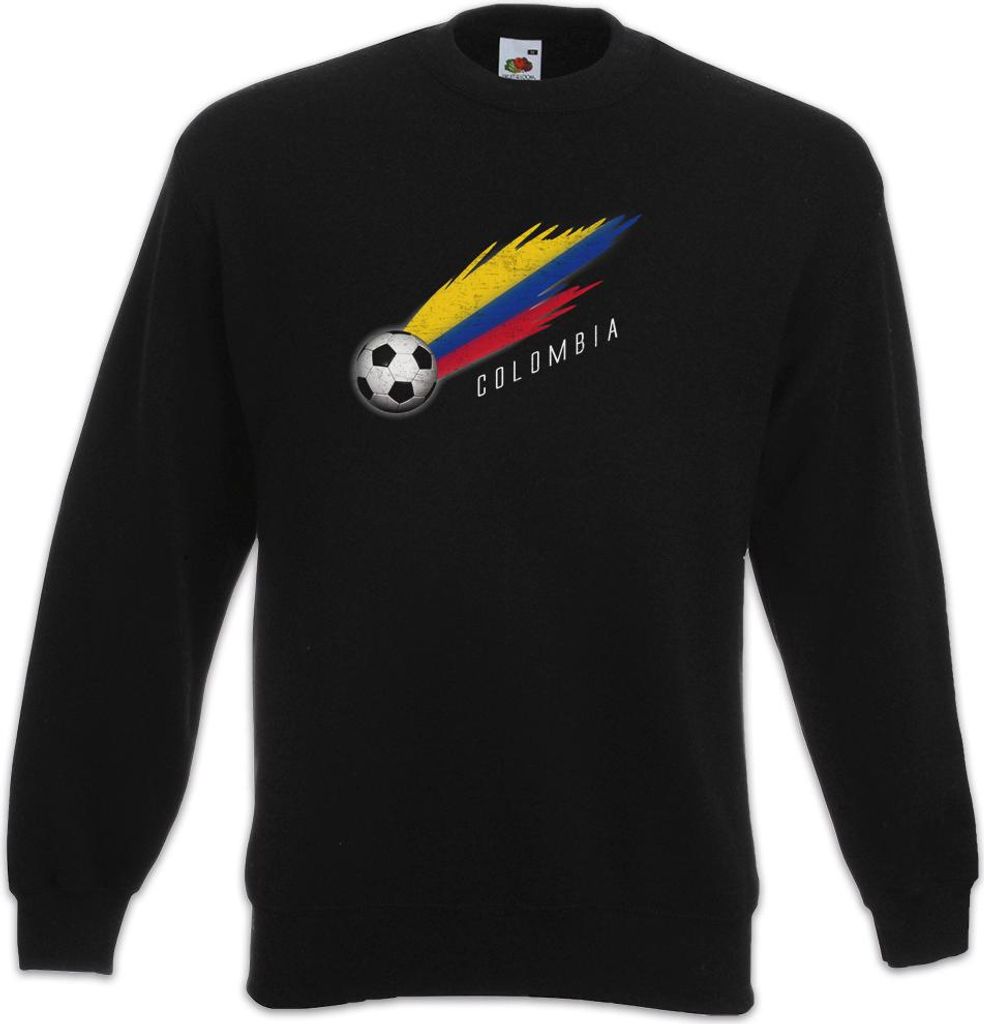 Urban Backwoods Colombia Football Comet I, Sweatshirt, Farbe: Schwarz, Größe: XL