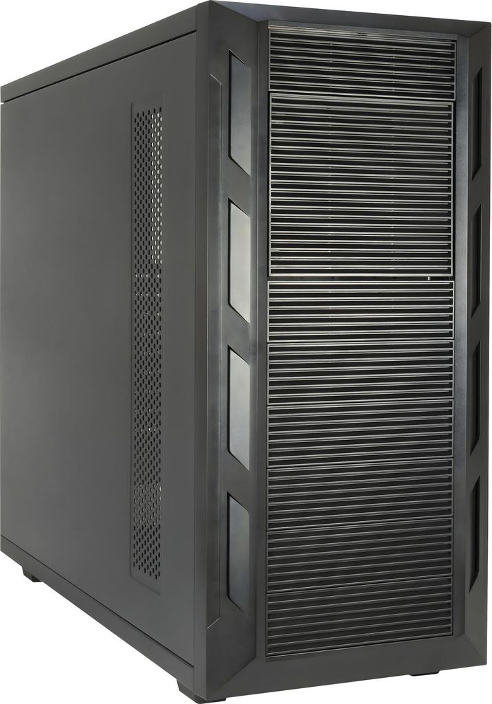 Inter-Tech 88887382, Micro Tower, PC, Schwarz, ATX, EATX, micro ATX, Mini-ITX, SSI EEB, 230 mm, 570 mm