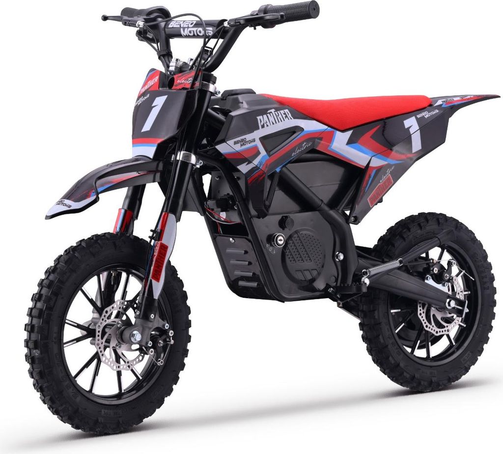Elektrisches Dirtbike für Kinder Beneo Motors Panther Rot – Produktbild 