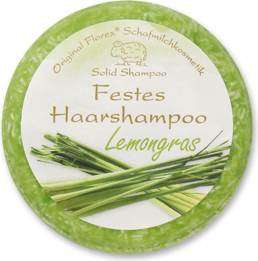 festes Haarshampoo Lemongras 58g Florex