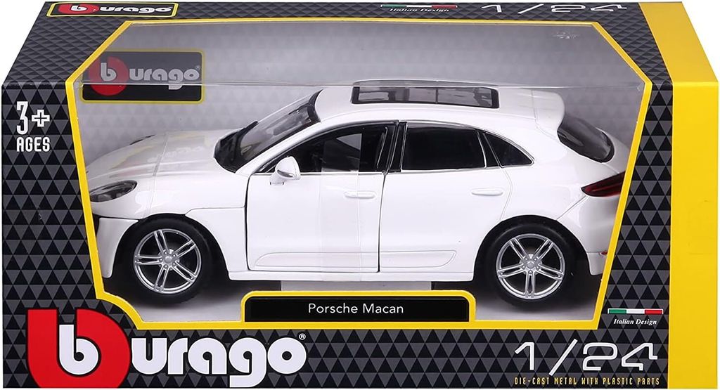 Bburago 18-21077 - Modellauto - Porsche Macan (weiß, Produktbild 2