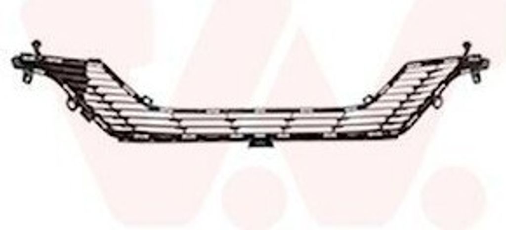 VAN WEZEL 4043590 - OE 98232098XT Lüftungsgitter, vorne für 208 II (U)