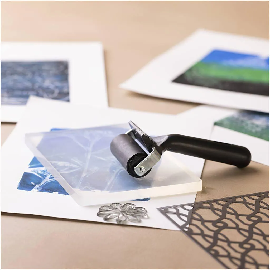 Gel Printing Toolkit pour monoprinting avec plaque de gel réutilisable - 4